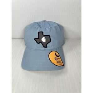 Carhartt Canvas Texas Patch Blue Hat Cap AH5527 One Size BRAND NEW